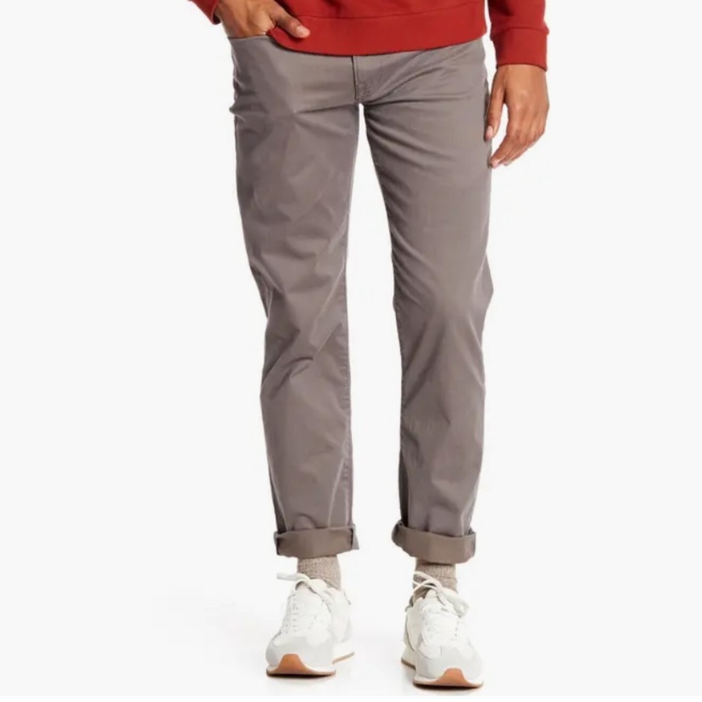 Lucky Brand Men’s 121 Slim Straight leg pants/jeans in gray size 34/32